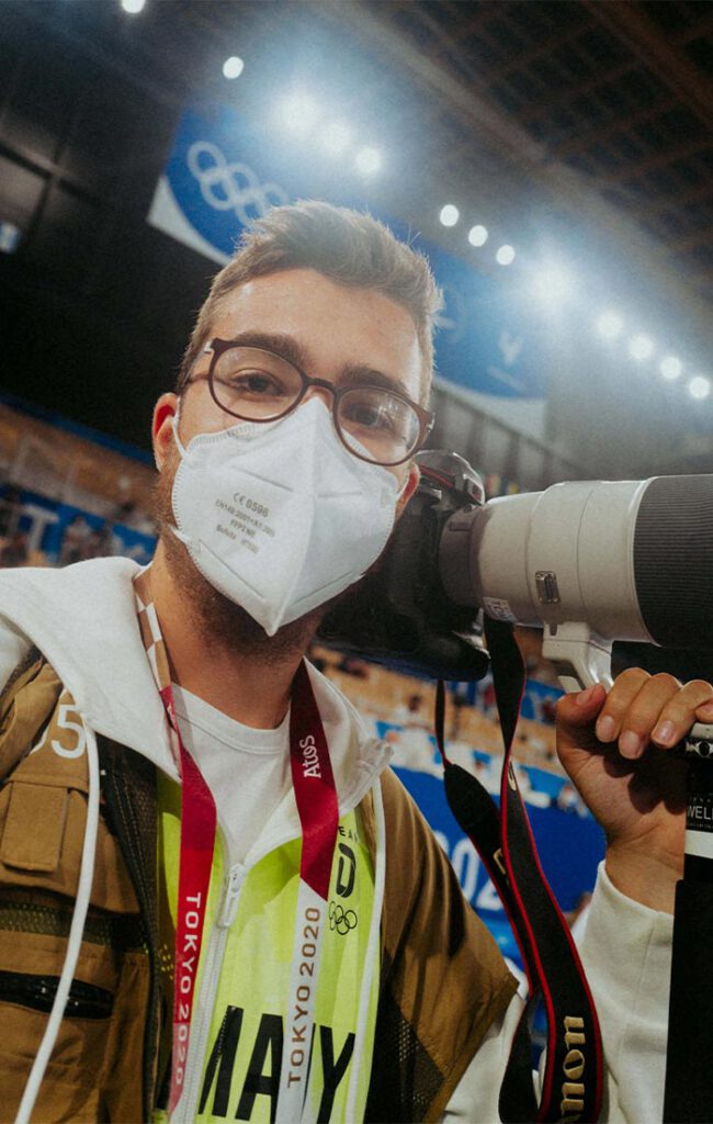 Tom Weller Fotojournalist bei Olympia 2020